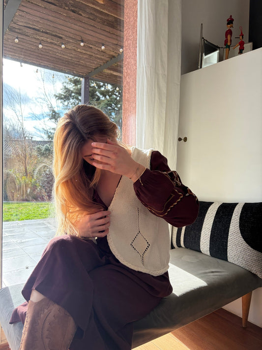 Gilet Wildflower - Mamoizelle K