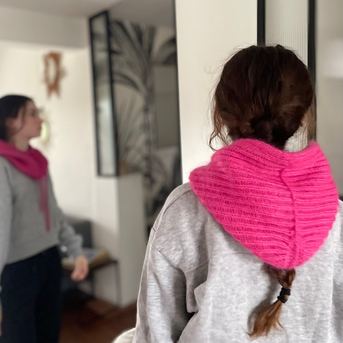 Capuche cagoule The Look - Mamoizelle K