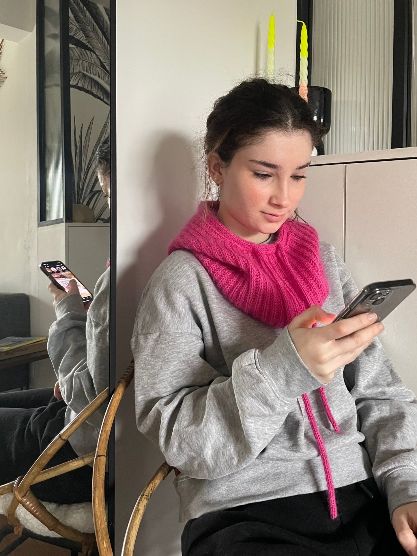 Capuche cagoule The Look - Mamoizelle K