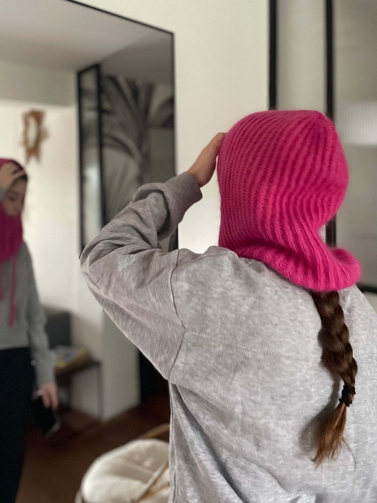 Capuche cagoule The Look - Mamoizelle K