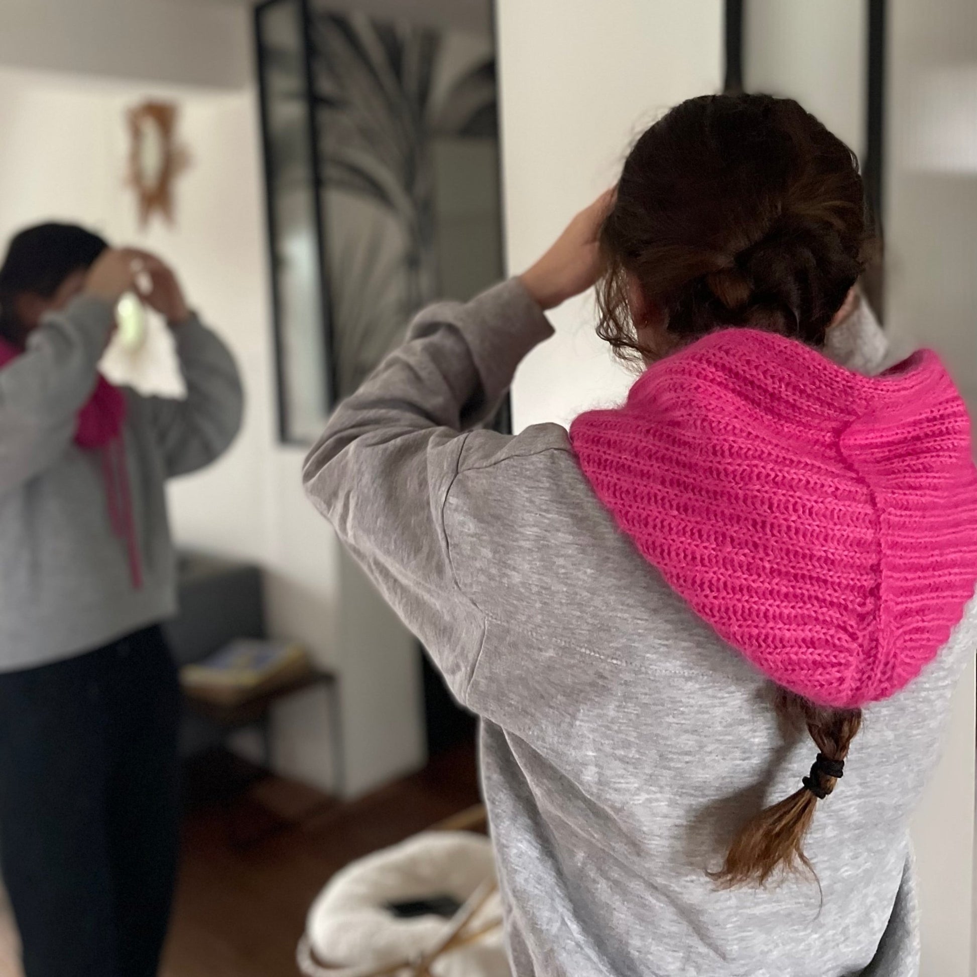 Capuche cagoule The Look - Mamoizelle K