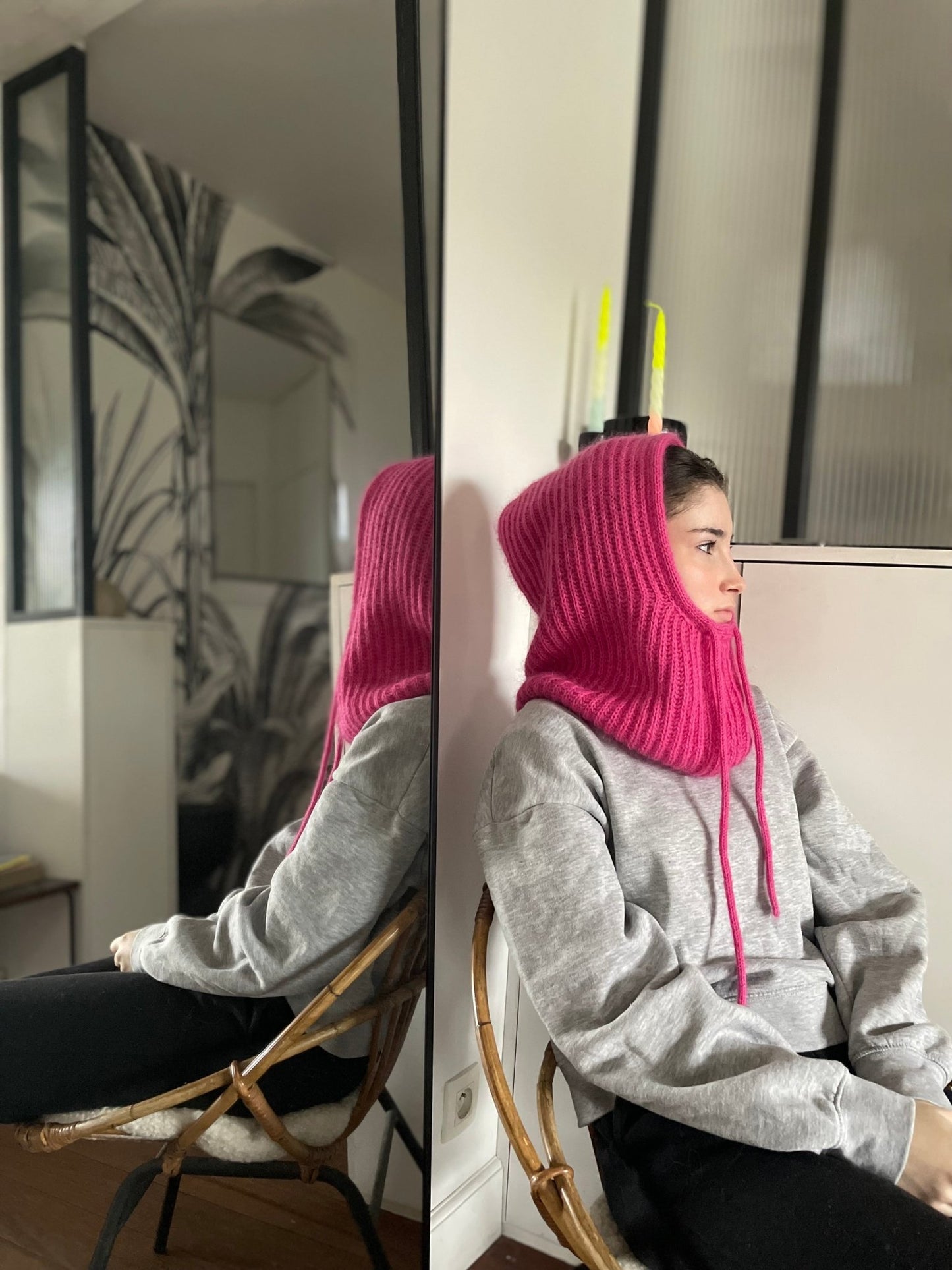 Capuche cagoule The Look - Mamoizelle K