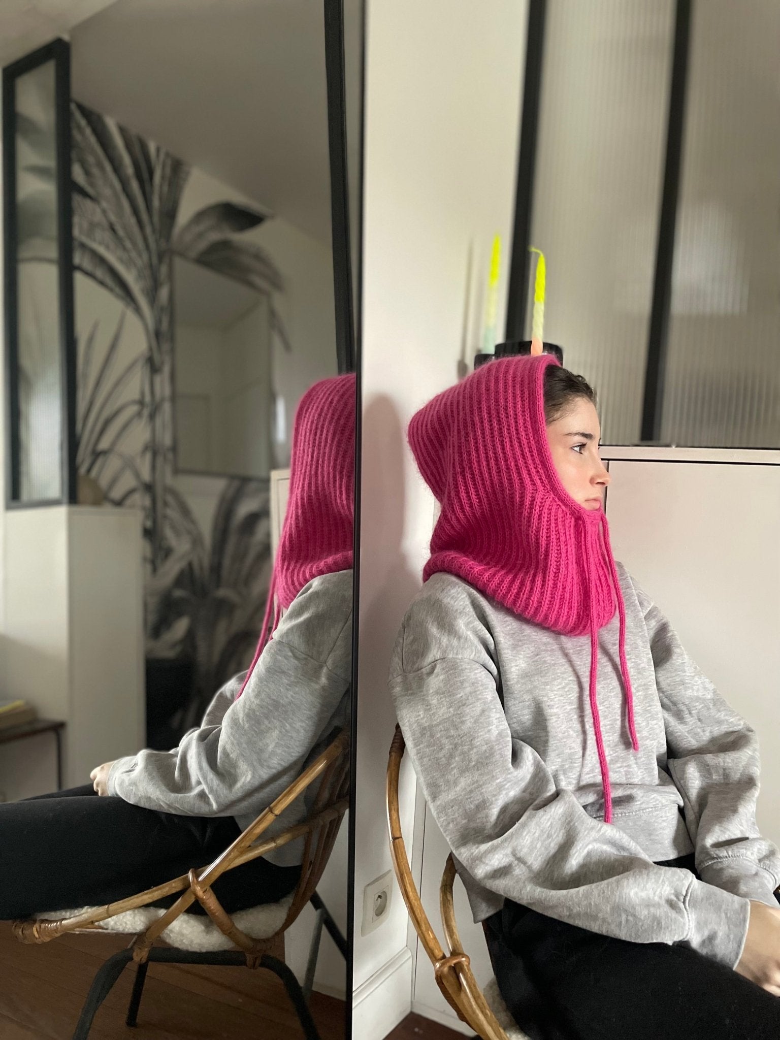 Capuche cagoule The Look - Mamoizelle K