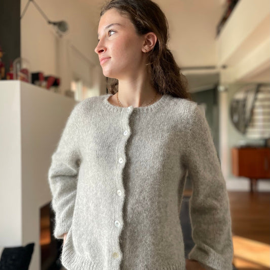 Cardigan Be my baby - Mamoizelle K