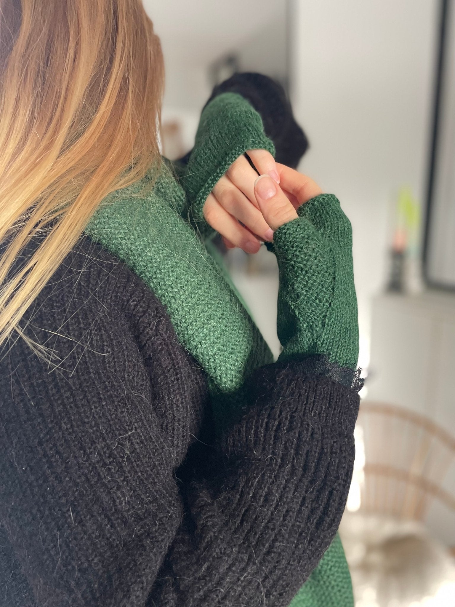 Écharpe et mitaines Natural - Mamoizelle K