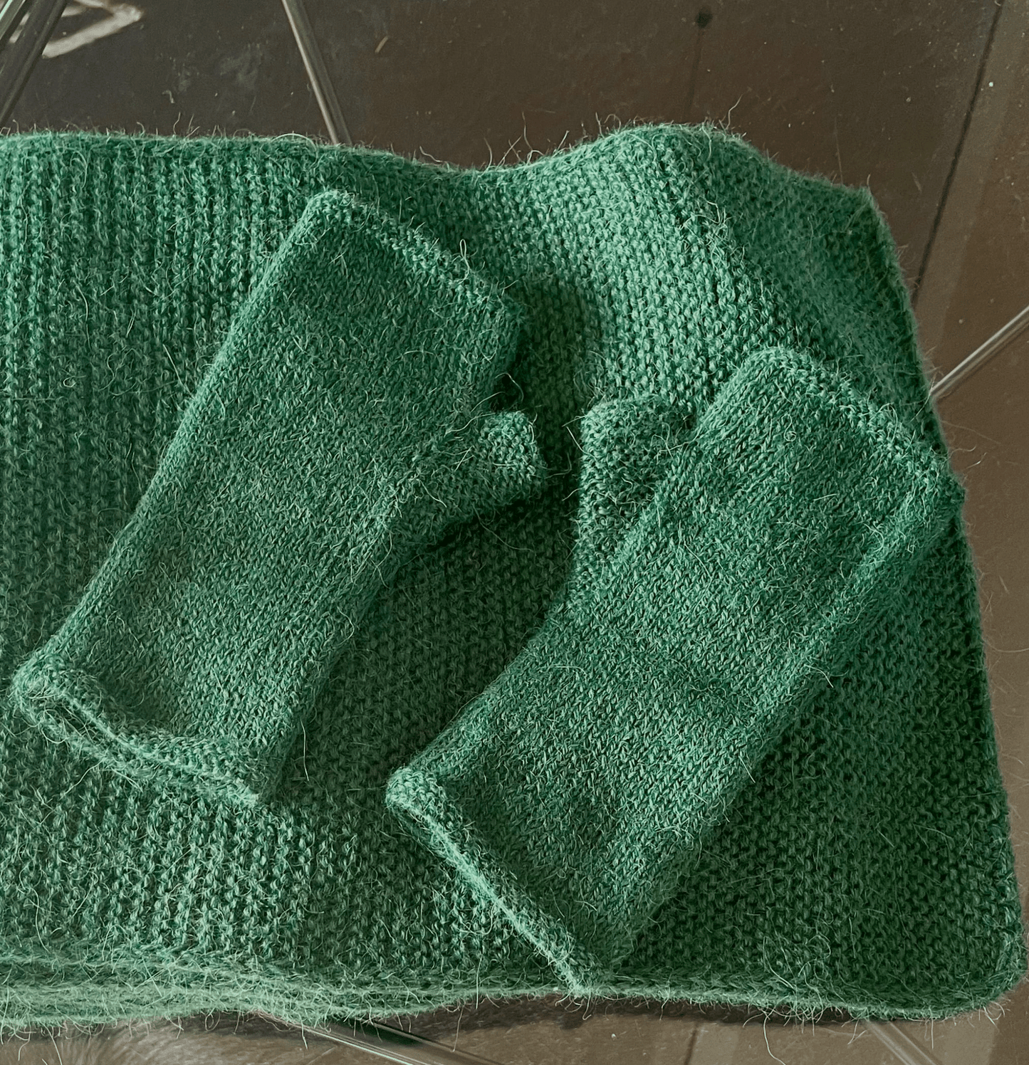 Écharpe et mitaines Natural - Mamoizelle K