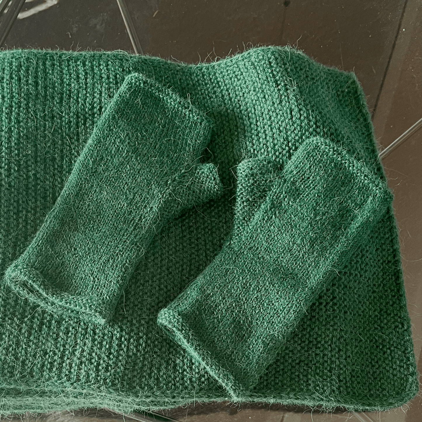 Écharpe et mitaines Natural - Mamoizelle K