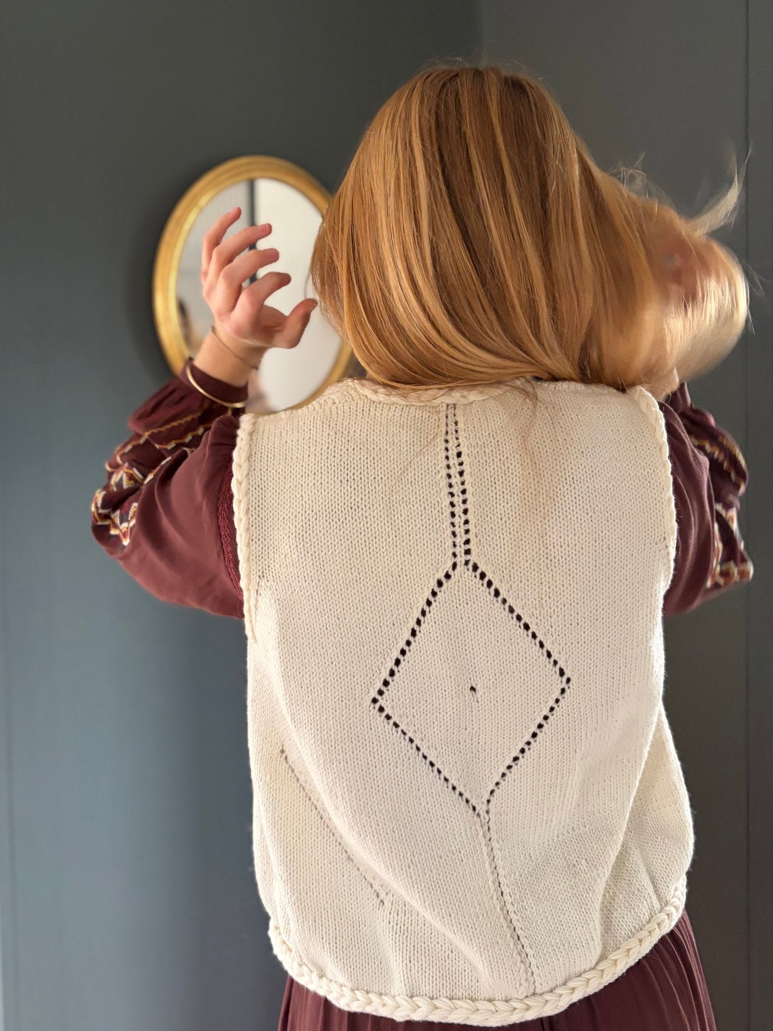 Gilet Wildflower - Mamoizelle K