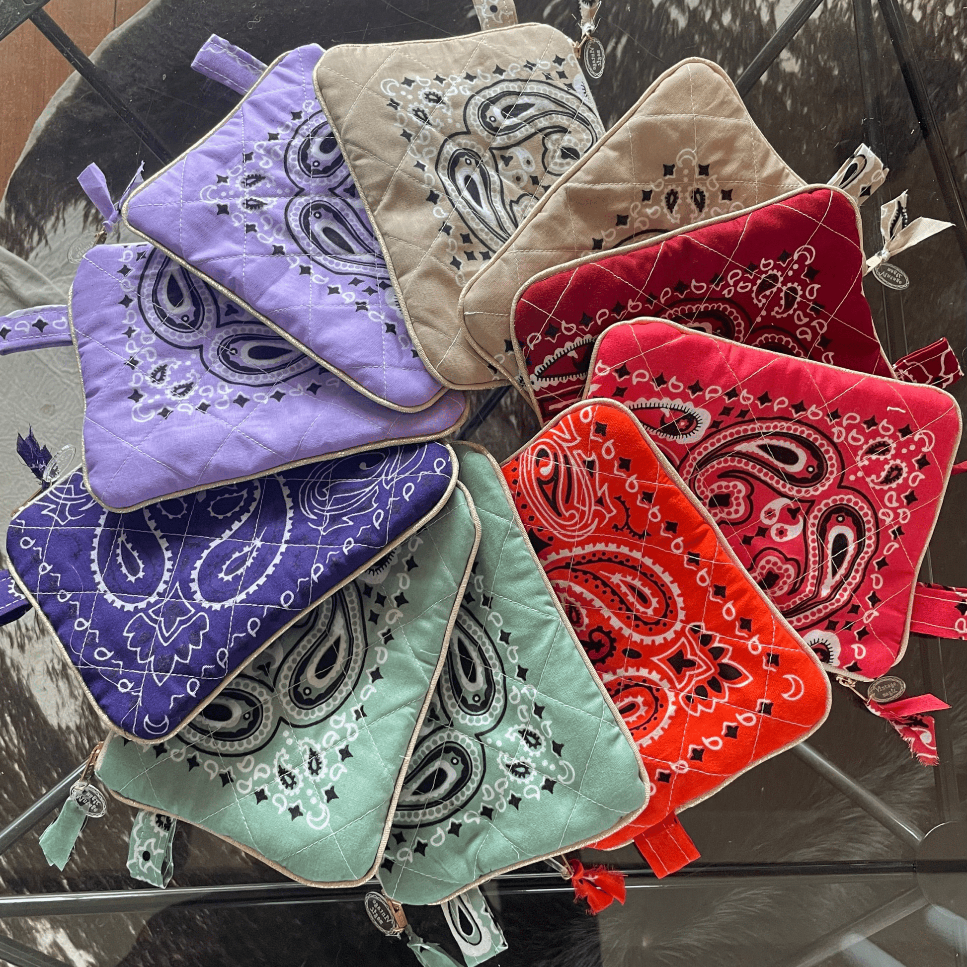 Pochette bandanas - Mamoizelle K